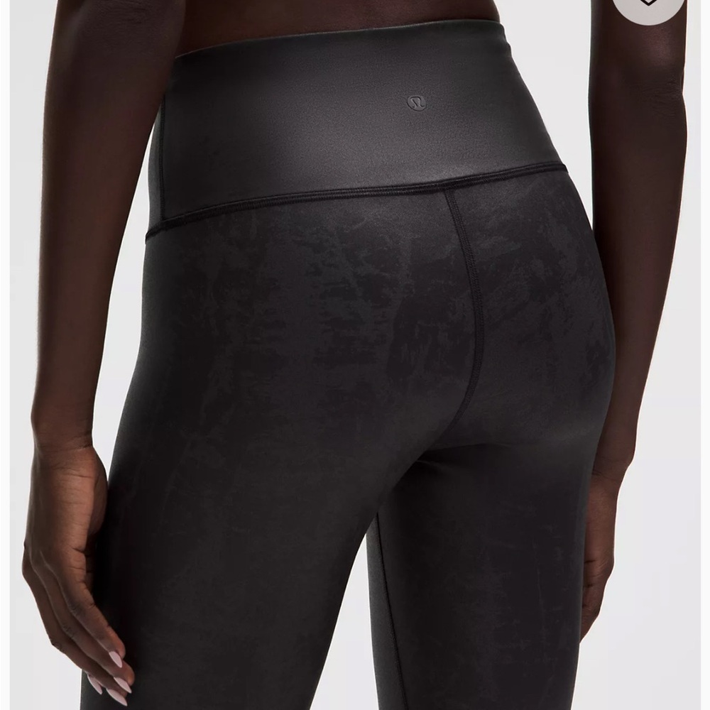 Lululemon Wunder Train High Rise 25” Tight Foil